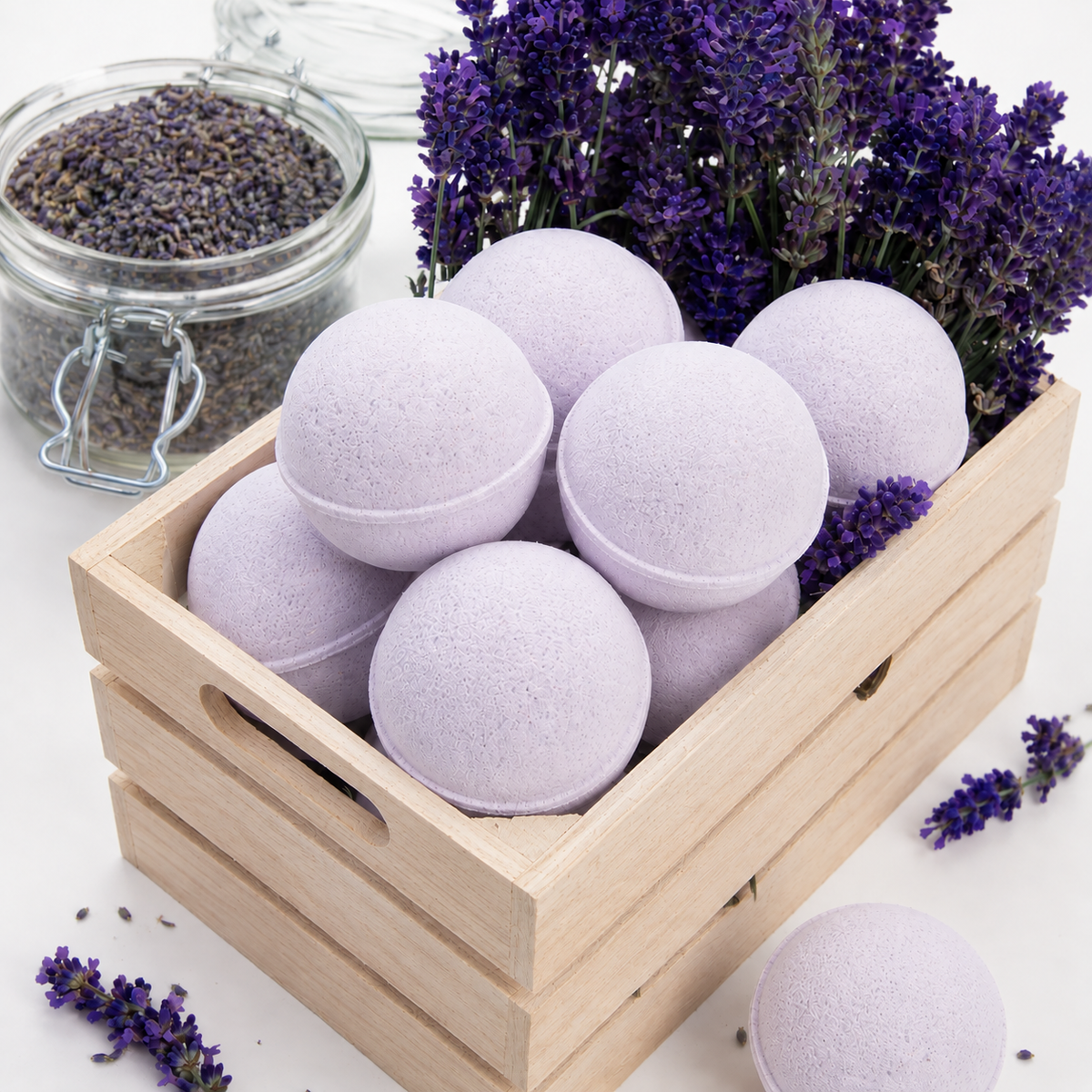 Mae Luna Lavender Bath Bomb product photo