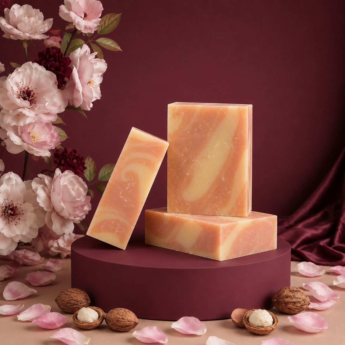 Mae Luna Raspberry Rush bar soap product photo