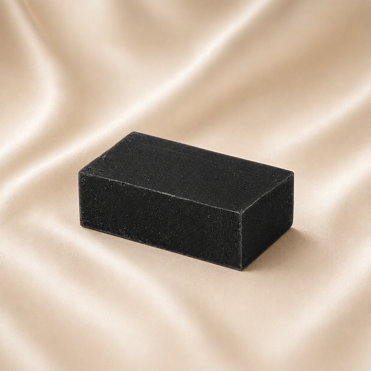 Mae Luna Activated Charcoal fragrance-free bar soap product photo