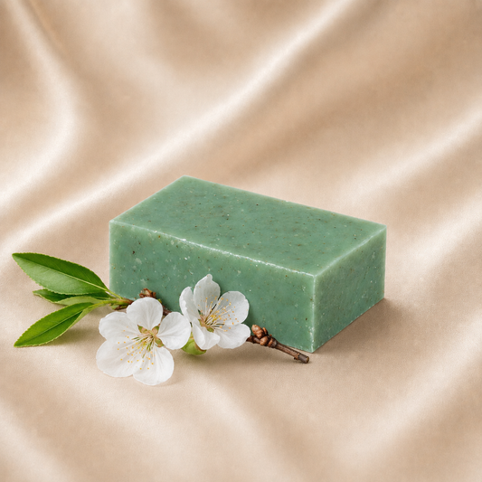 Mae Luna Thyme Garden botanical bar soap product photo