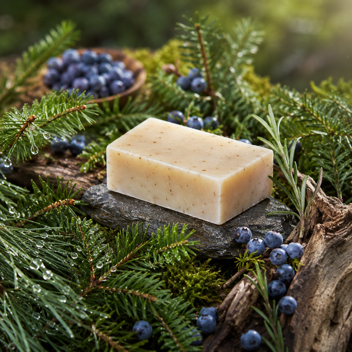 Mae Luna Forest Tonic botanical bar soap product photo