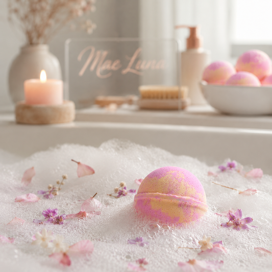 Mae Luna Honeysuckle Bath Bomb product photo
