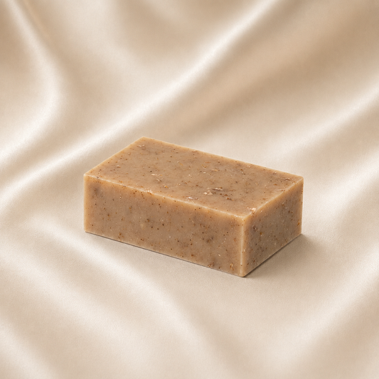 Mae Luna Oatmeal Spice exfoliating bar soap product photo